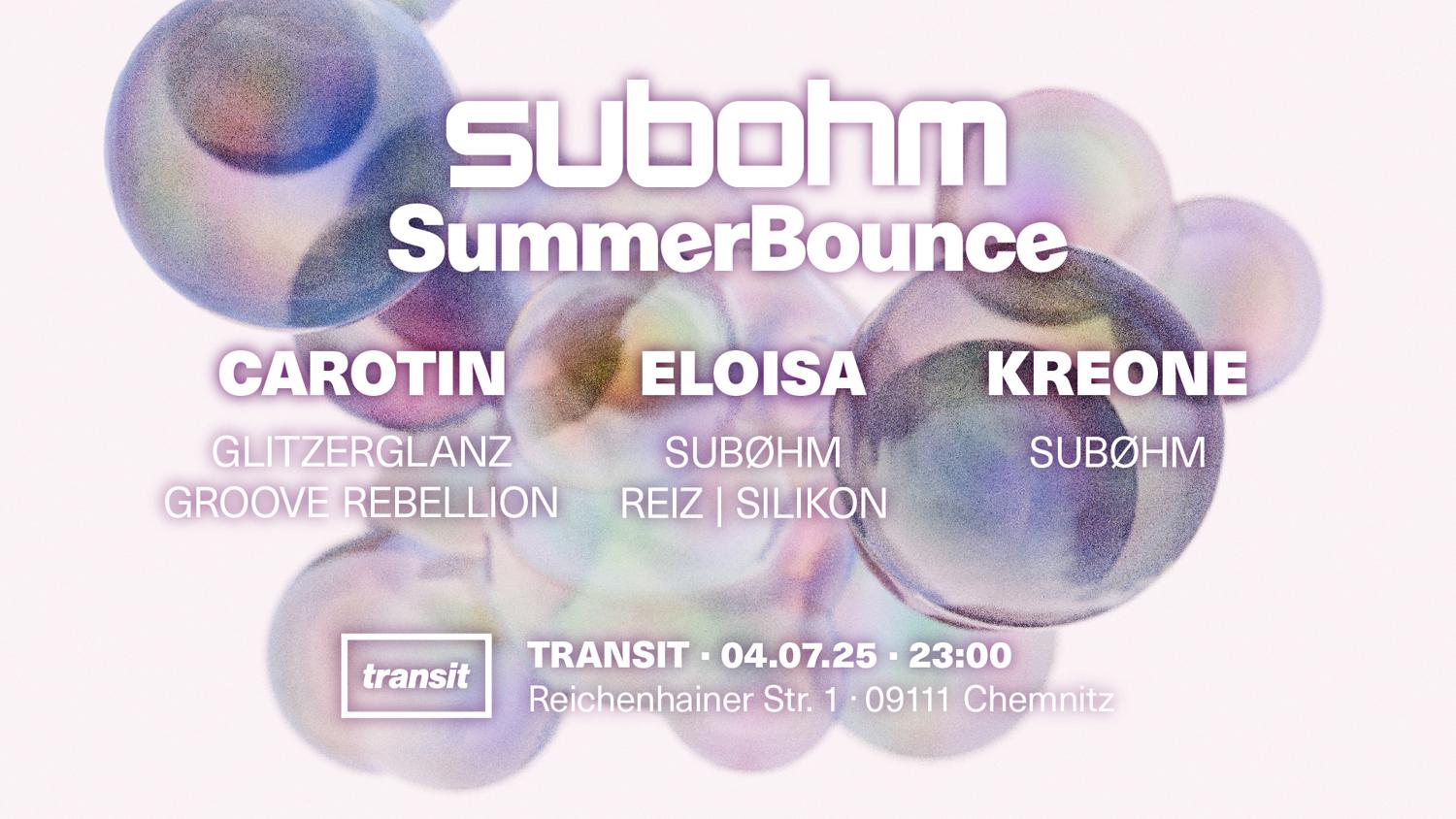 Subøhm Summer Bounce Edition