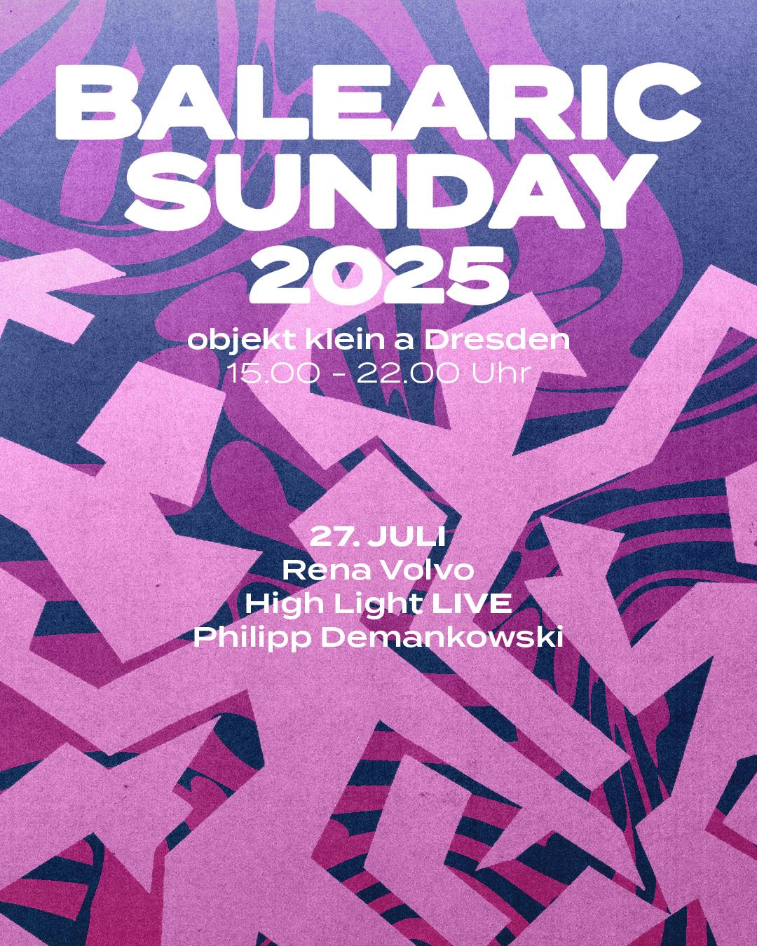Balearic Sunday July 2025