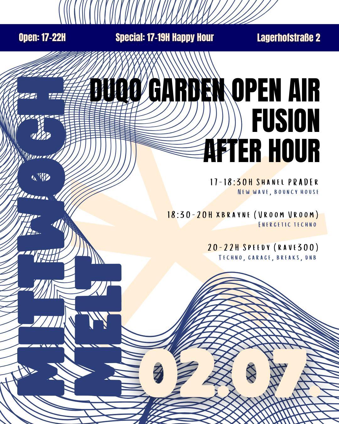 Mittwoch Melt X Fusion After Hour