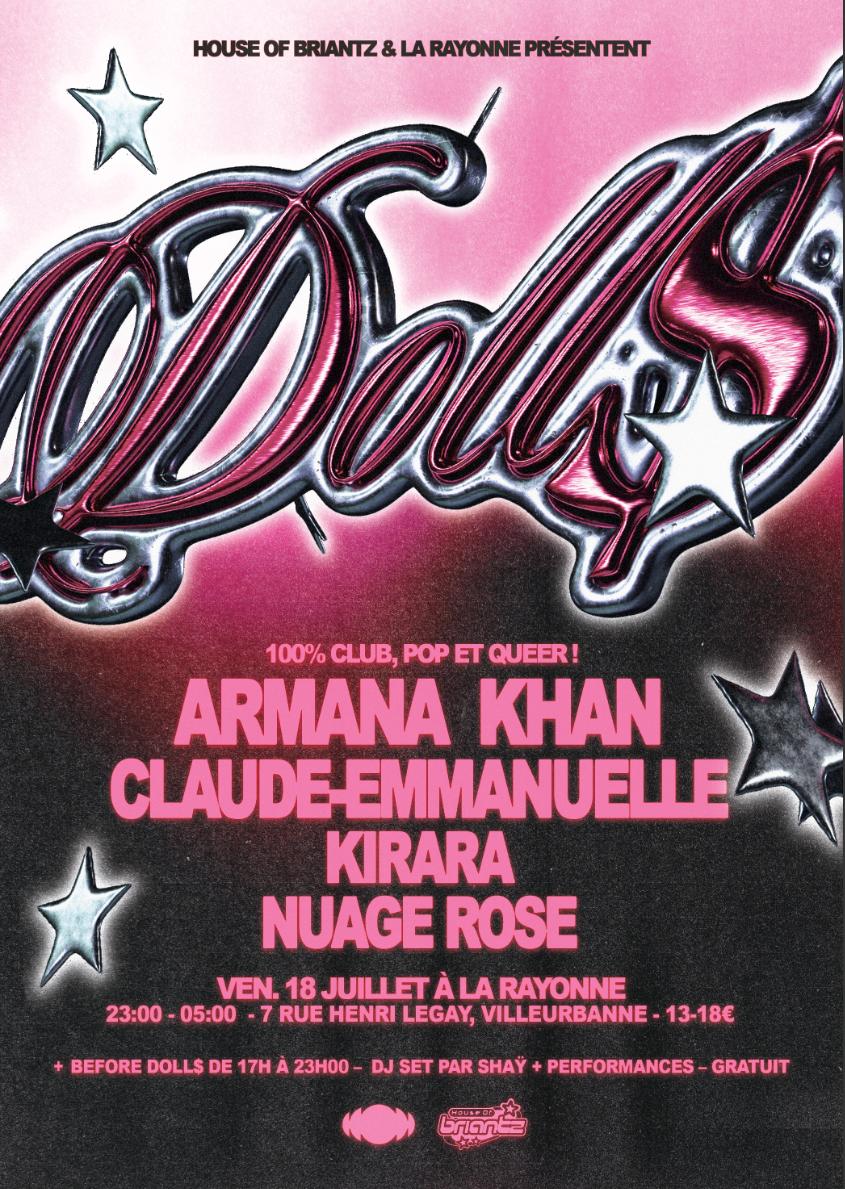 La Doll$ À La Rayonne: Armana Khan, Claude-Emmanuelle