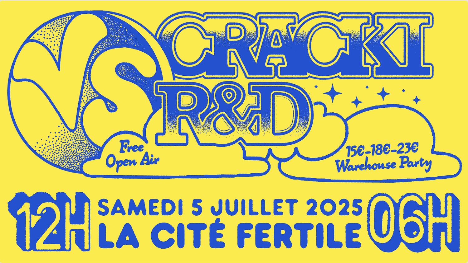 All Day / All Night - Cracki Vs R&D - Cité Fertile