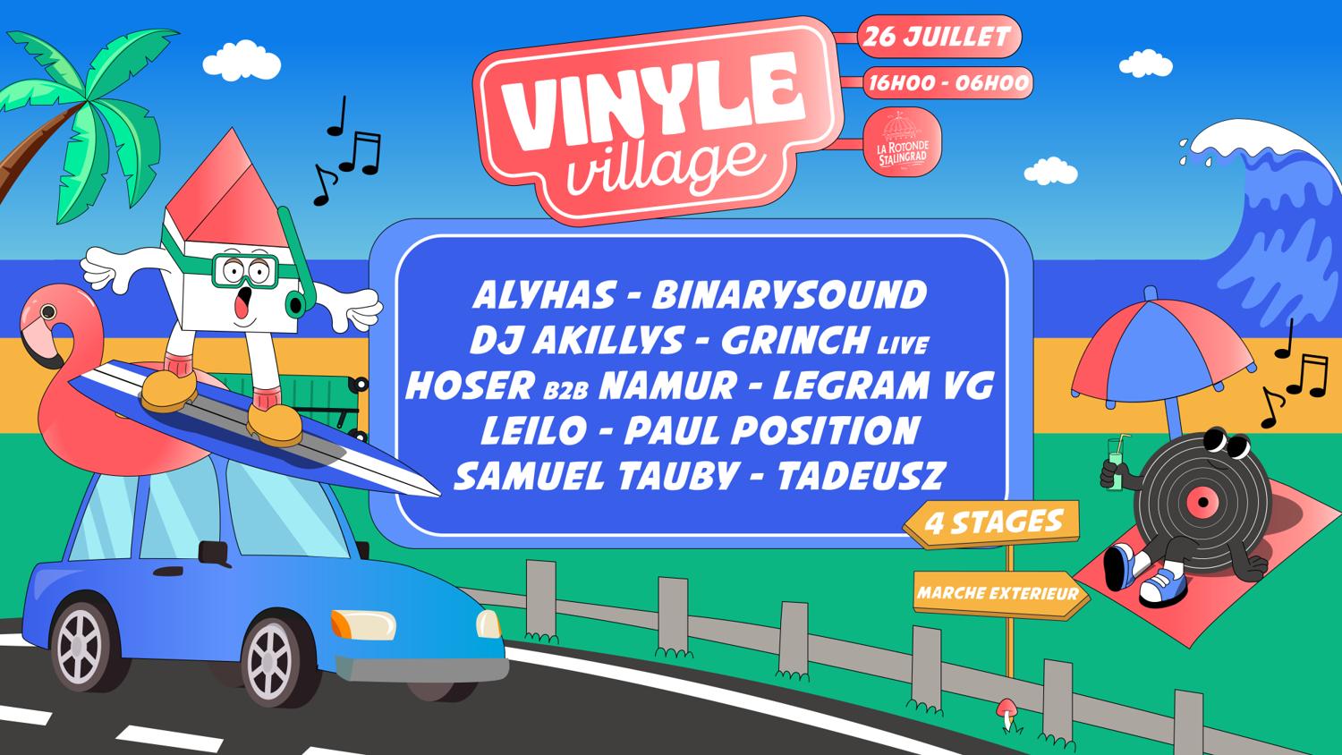 Vinyle Village (Open Air + Club Xxl) · Summer Camp