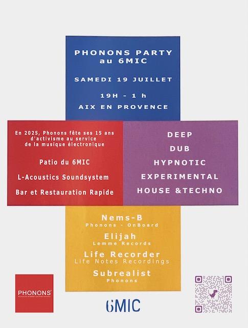 Phonons Summer Party