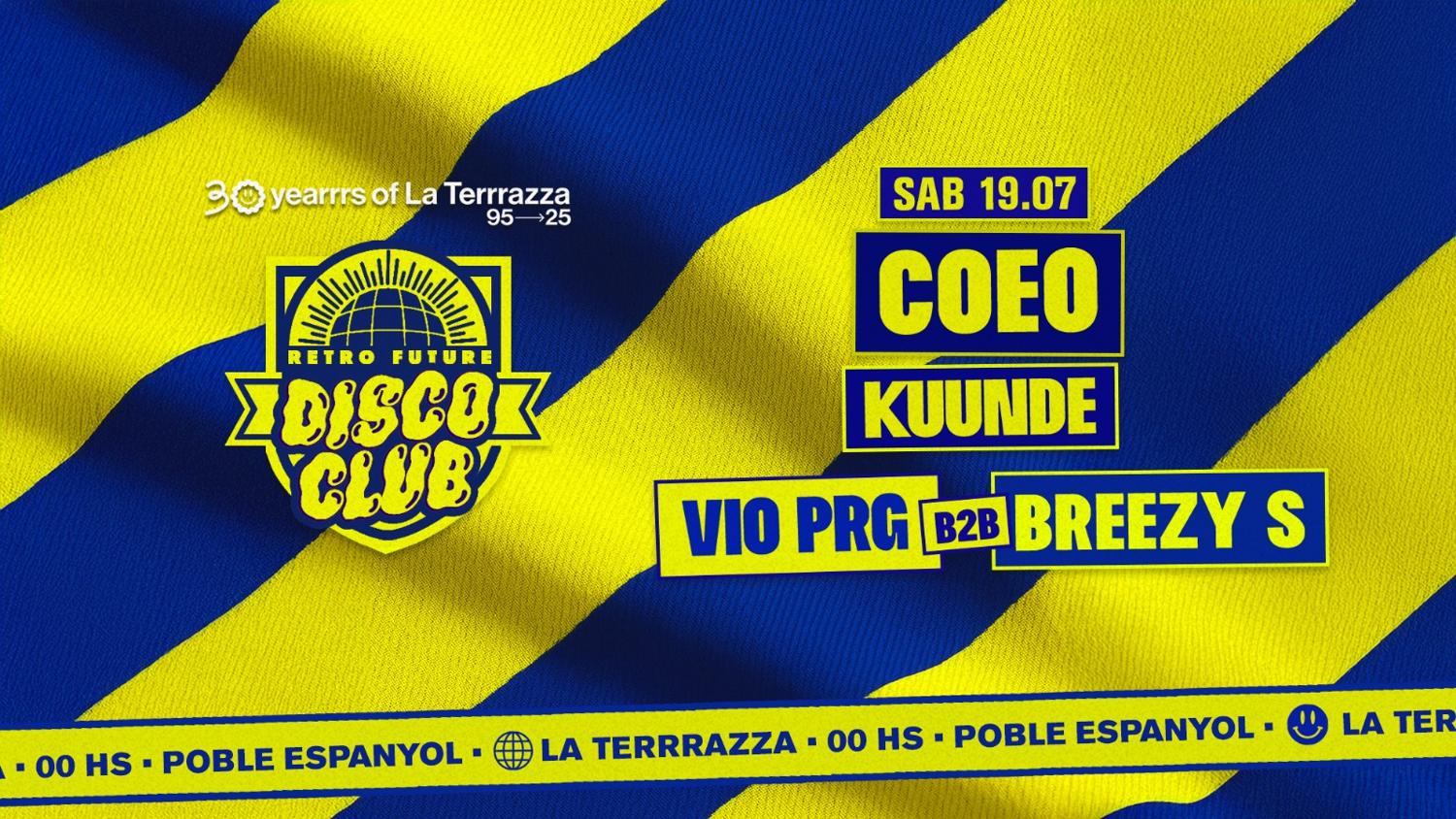 Retro Future Disco Club With Coeo, Kuunde, Vio Prg B2B Breezy S Open Air