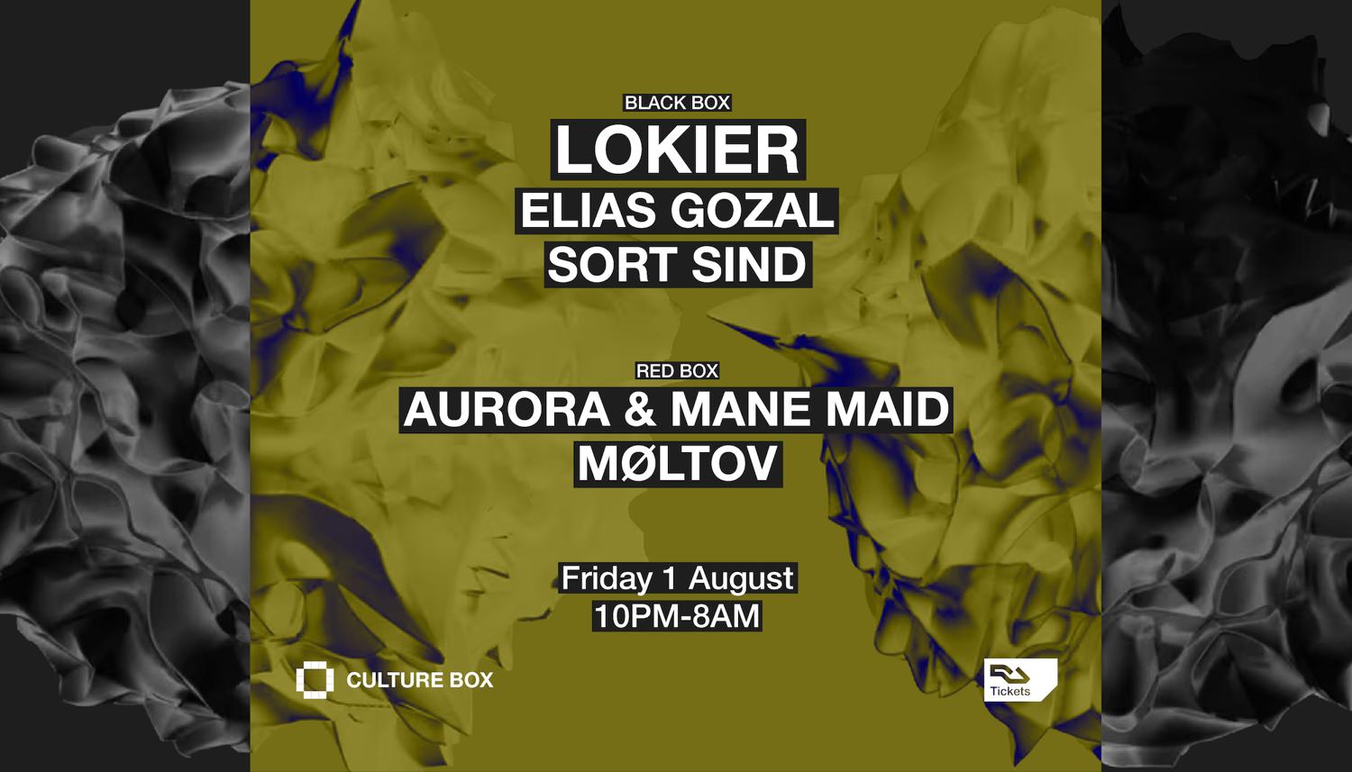 Lokier / Elias Gozal / Sort Sind / Aurora & Mane Maid / Møltov