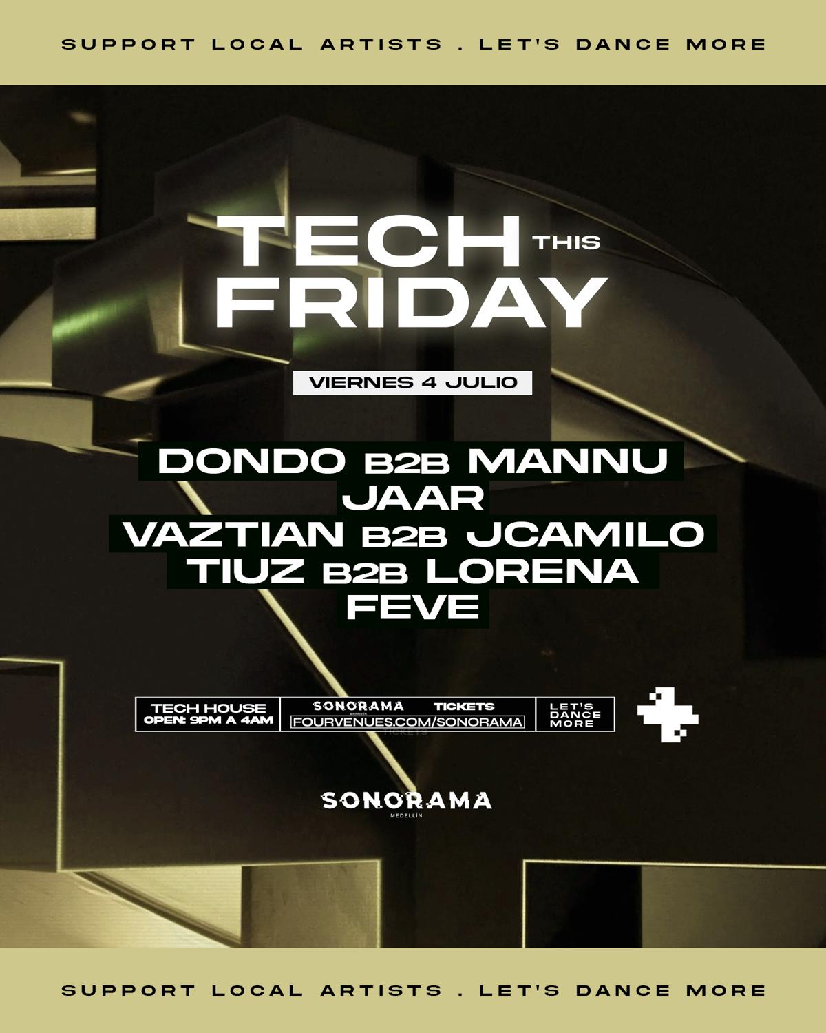 Sonorama Pres / Tech This Friday