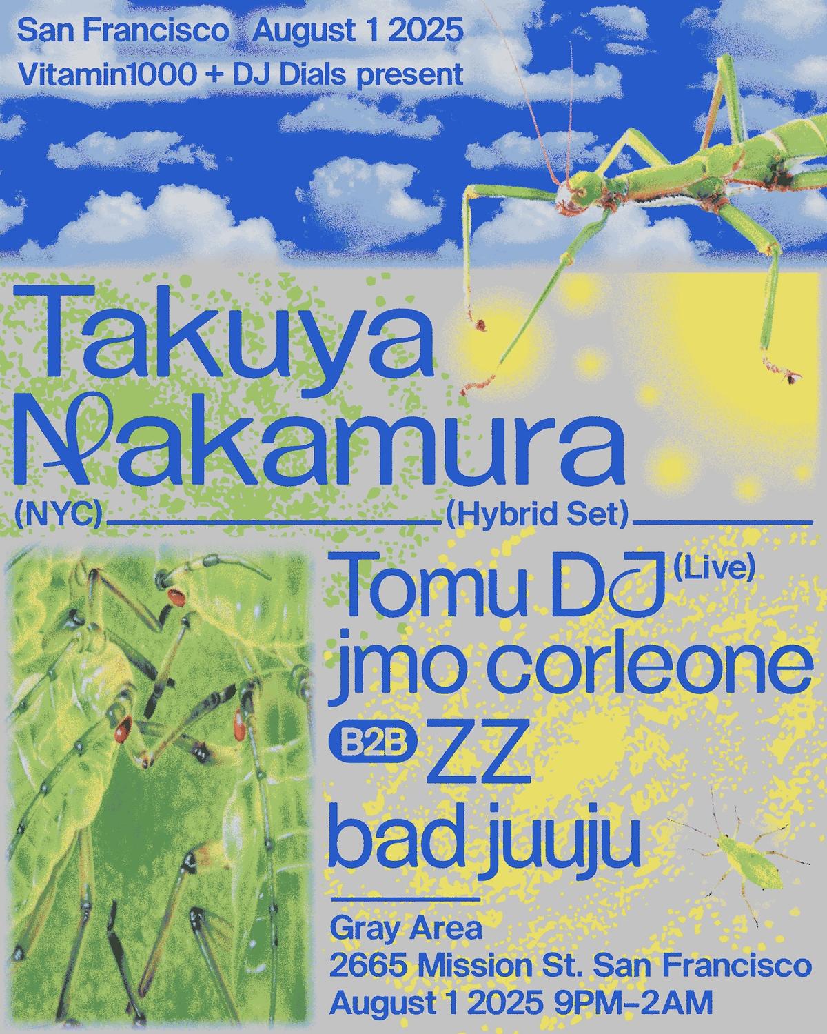 Takuya Nakamura (Hybrid Set) Presented By Vitamin1000 + Dj Dials