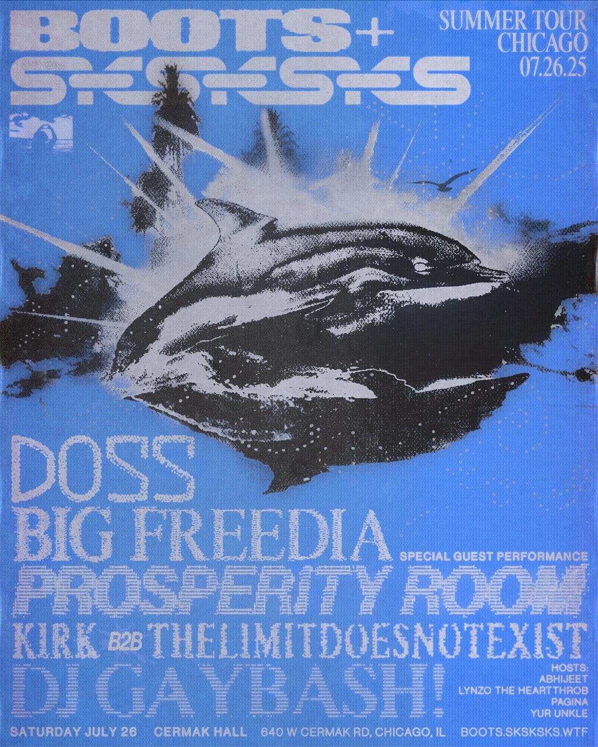 Boots X Sksksks Summer Tour - Doss - Big Freedia - & More