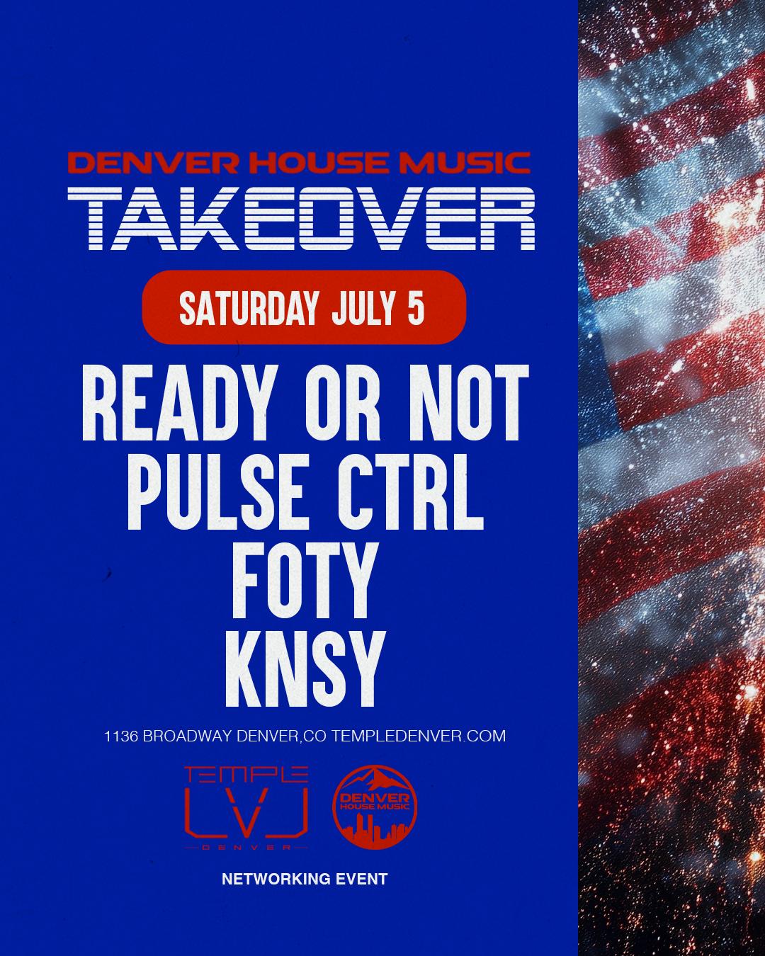 Denver House Music Takeover At Lvl - Temple