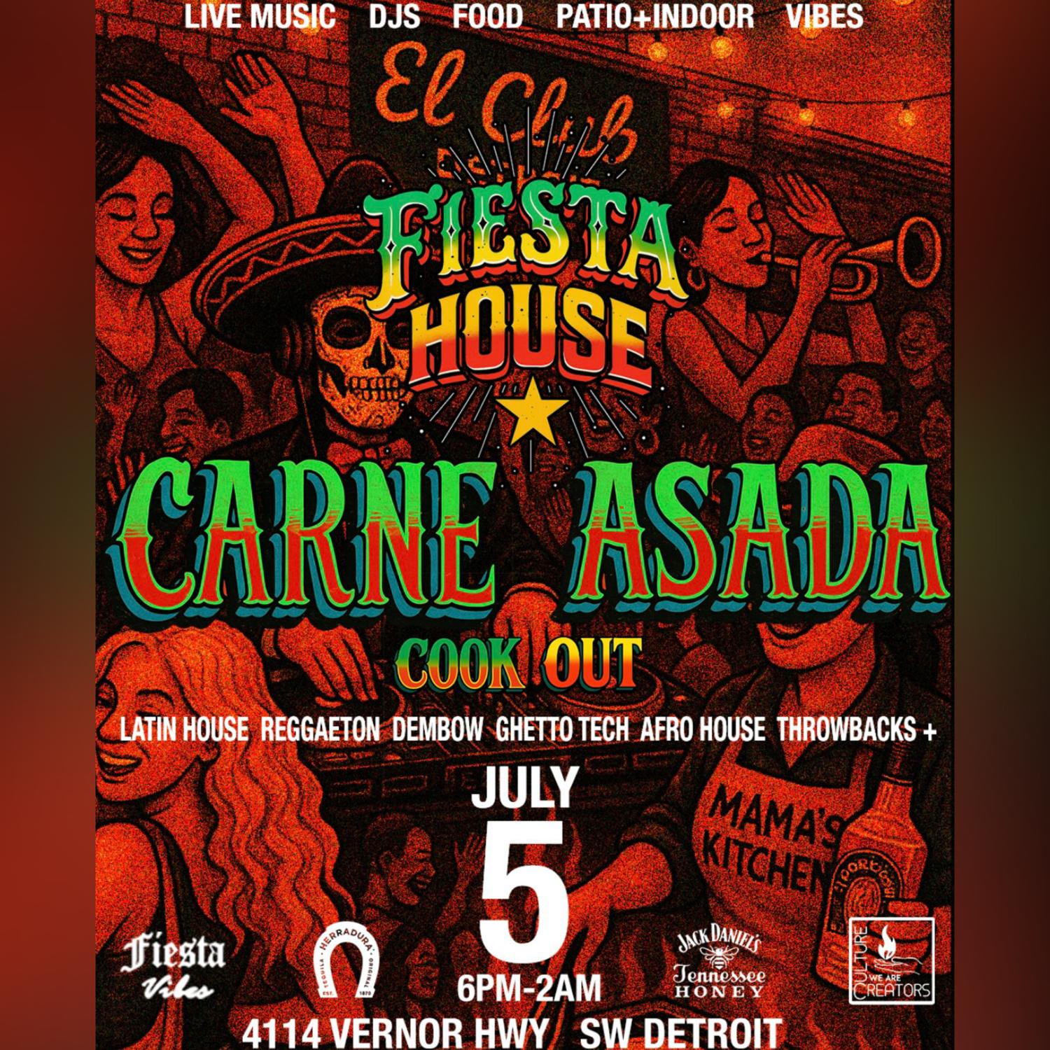 Fiesta House: Carne Asada Cook Out