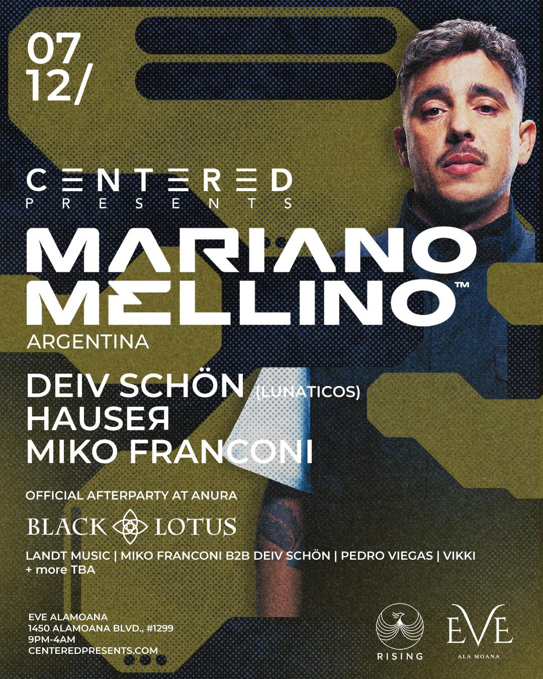 Centered Presents, Mariano Mellino