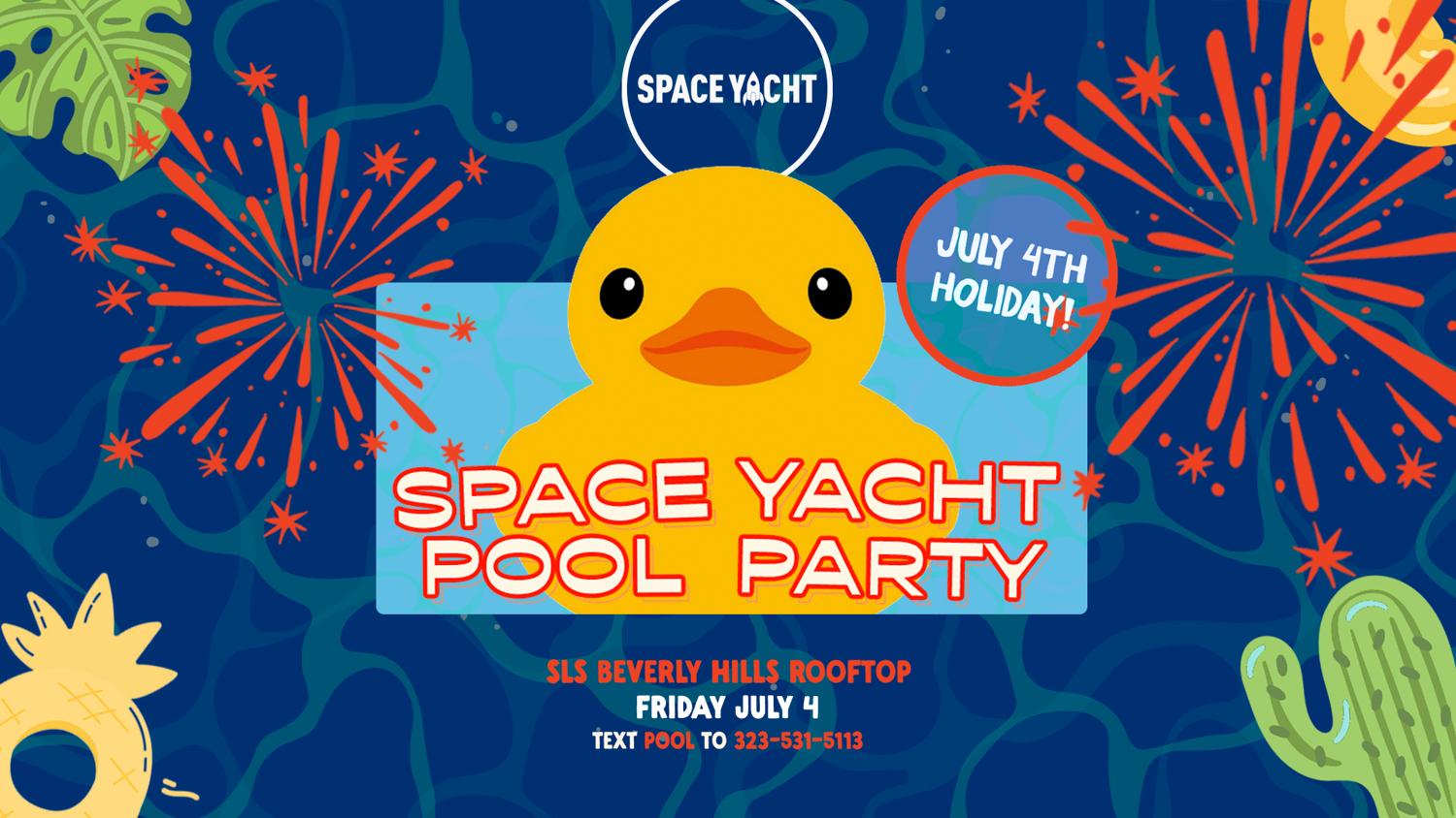 Space Yacht Pool Party