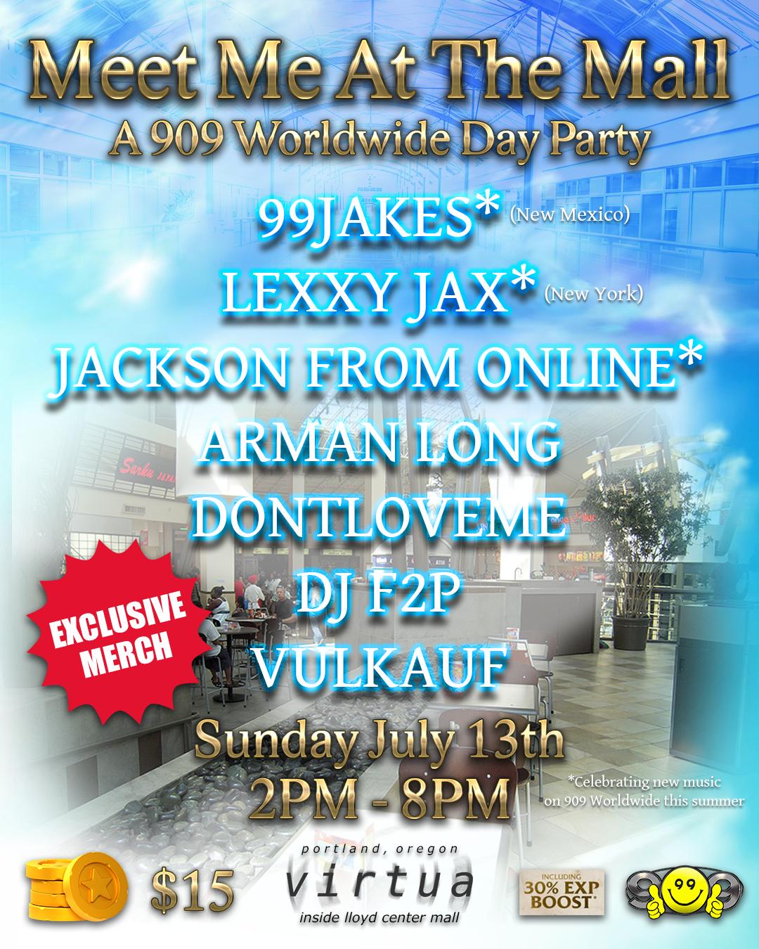 Meet Me At The Mall - A 909 Worldwide Day Party