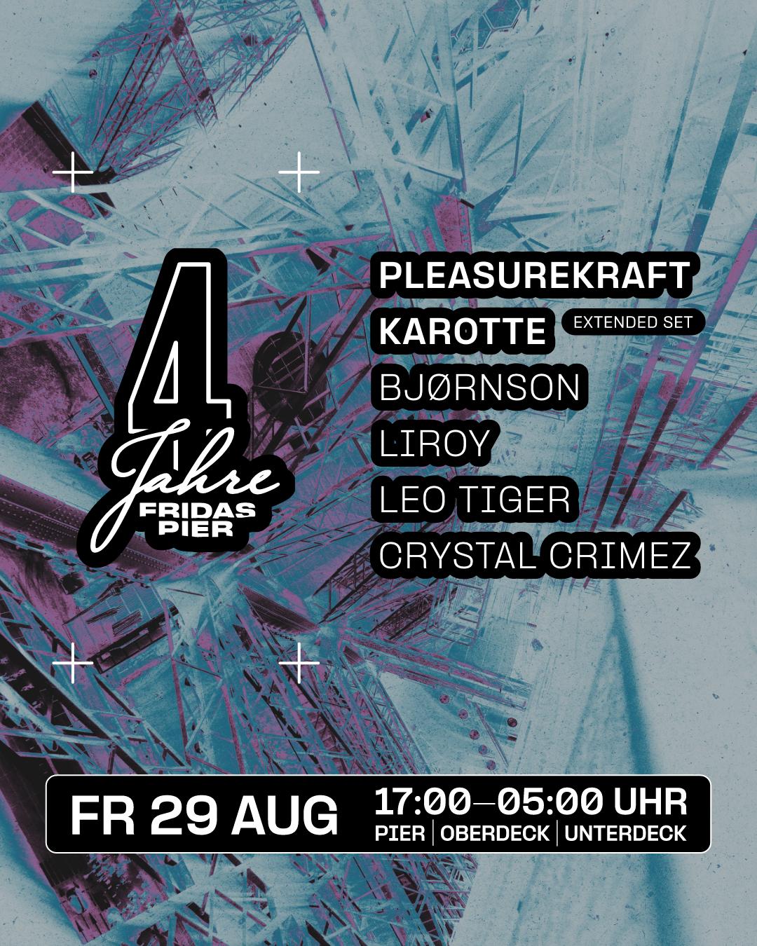 Frida Wird Vier Und Feiert Techno & Trance