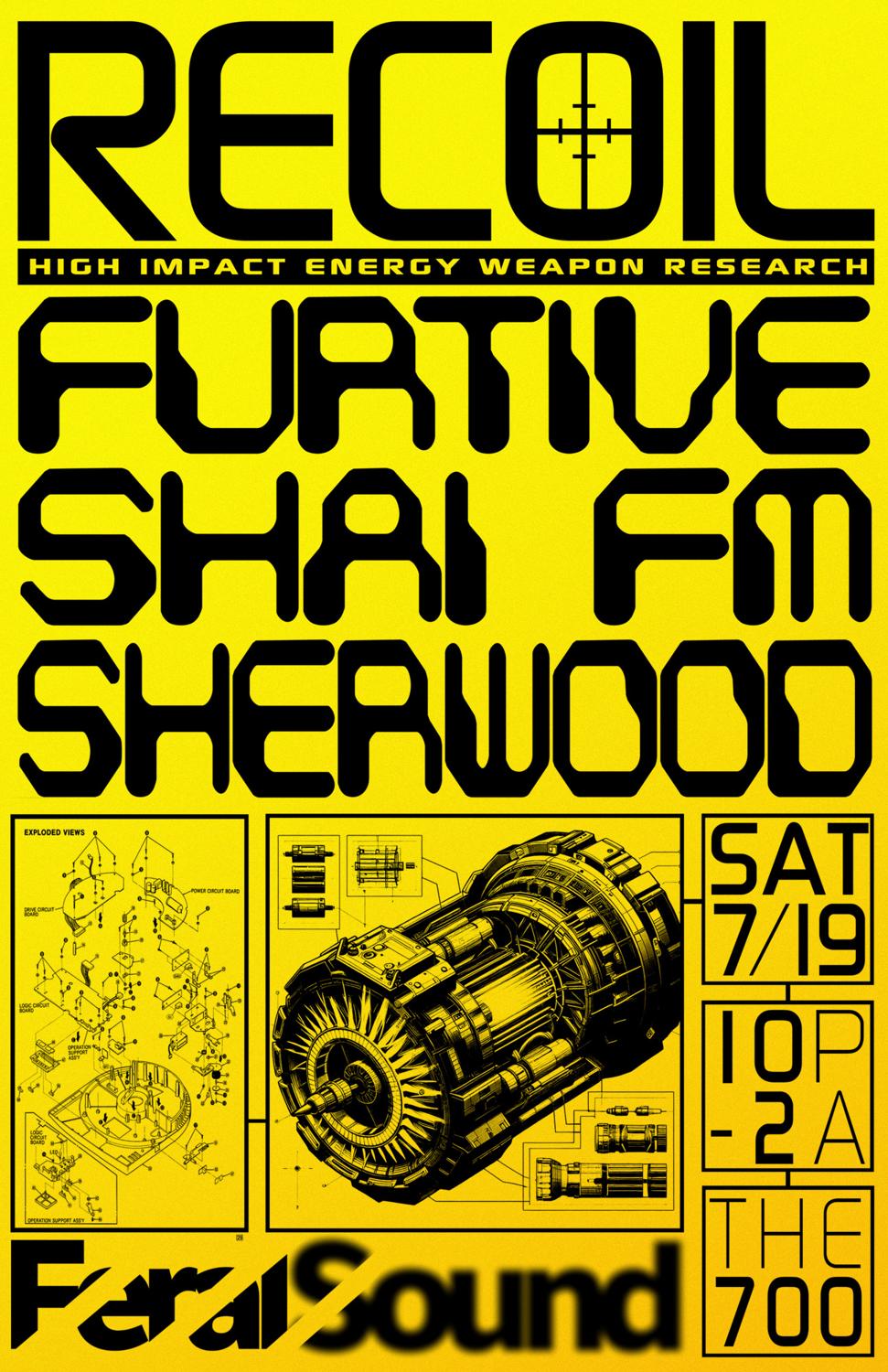 Recoil 13 - Furtive, Shai Fm, Sherwood