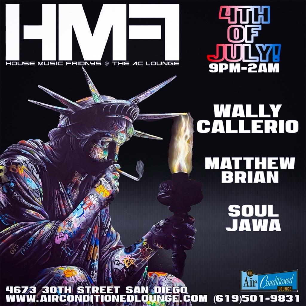 House Music Fridays: Wally Callerio, Matthew Brian, + Soul Jawa