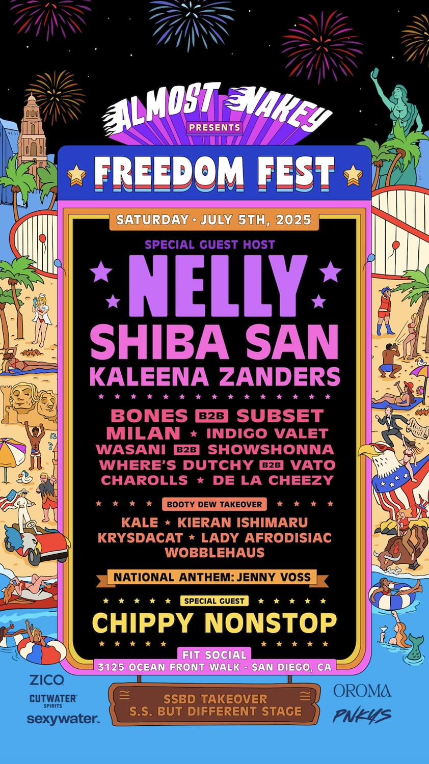 Almost Nakey Freedom Fest