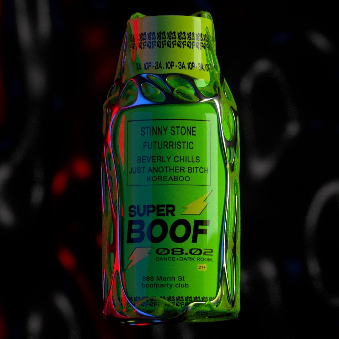 Boof: Stinny Stone, Futurristic, Beverly Chills, Jab, Koreaboo