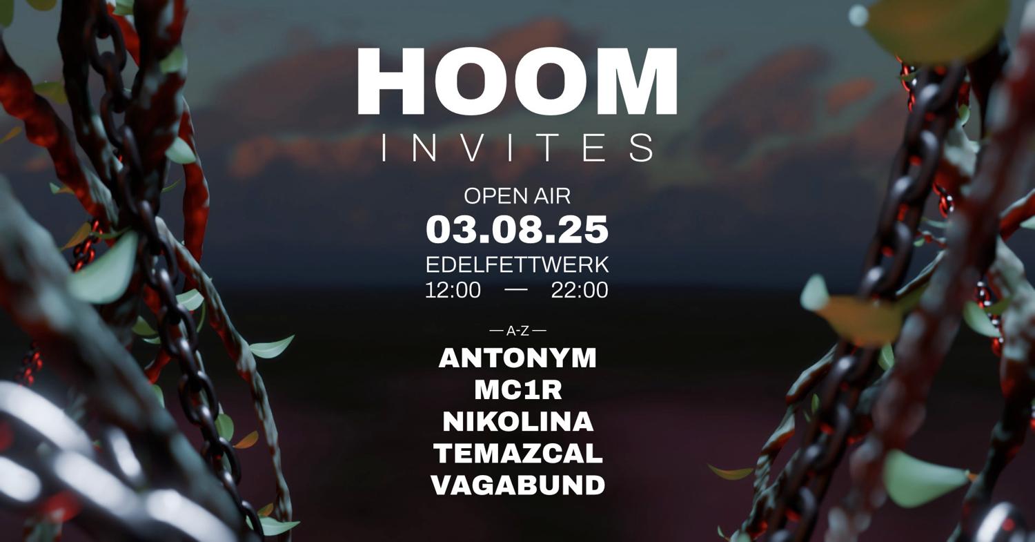 Hoom Invites Open Air
