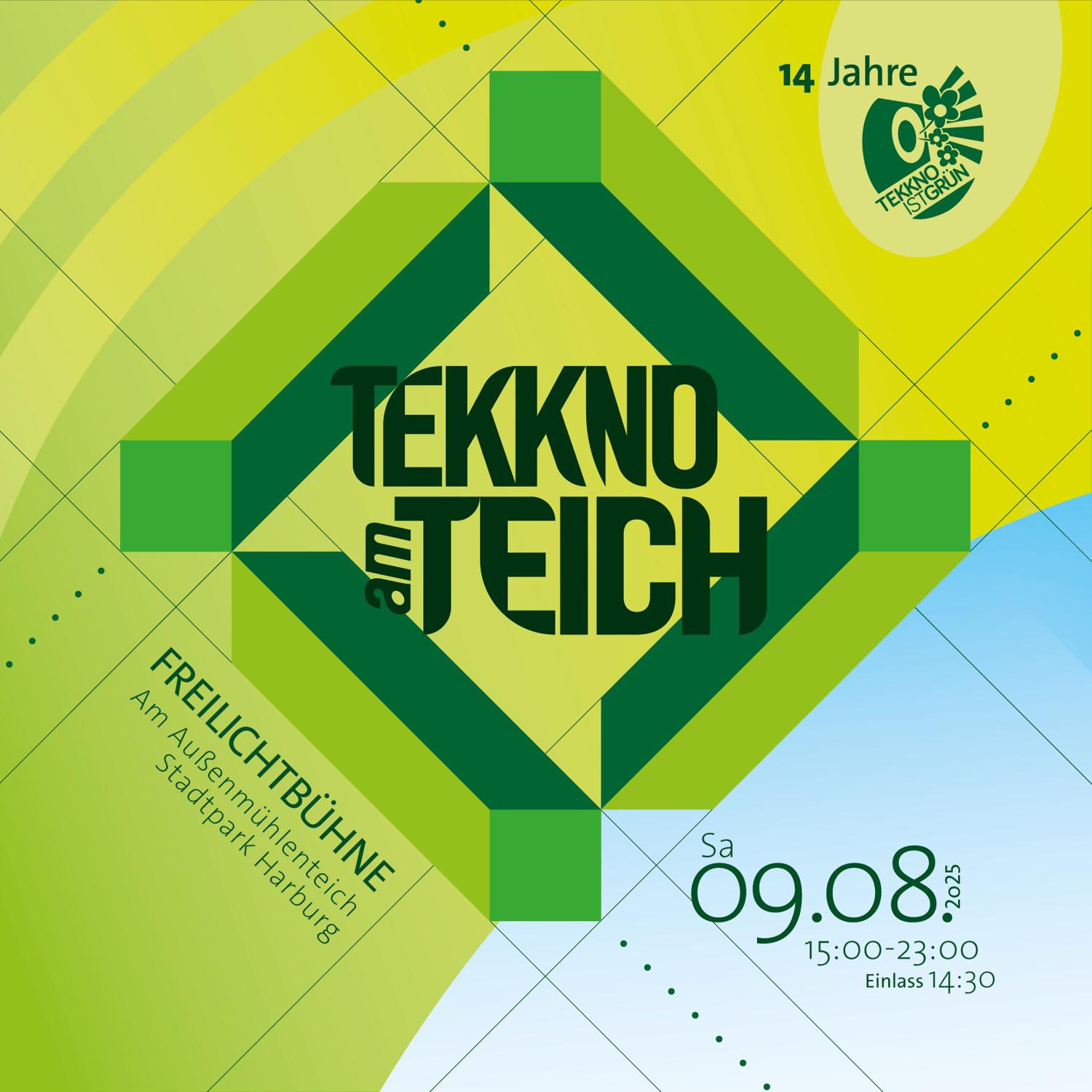 Tekkno Am Teich Open Air -14 Jahre Tekkno Ist Grün