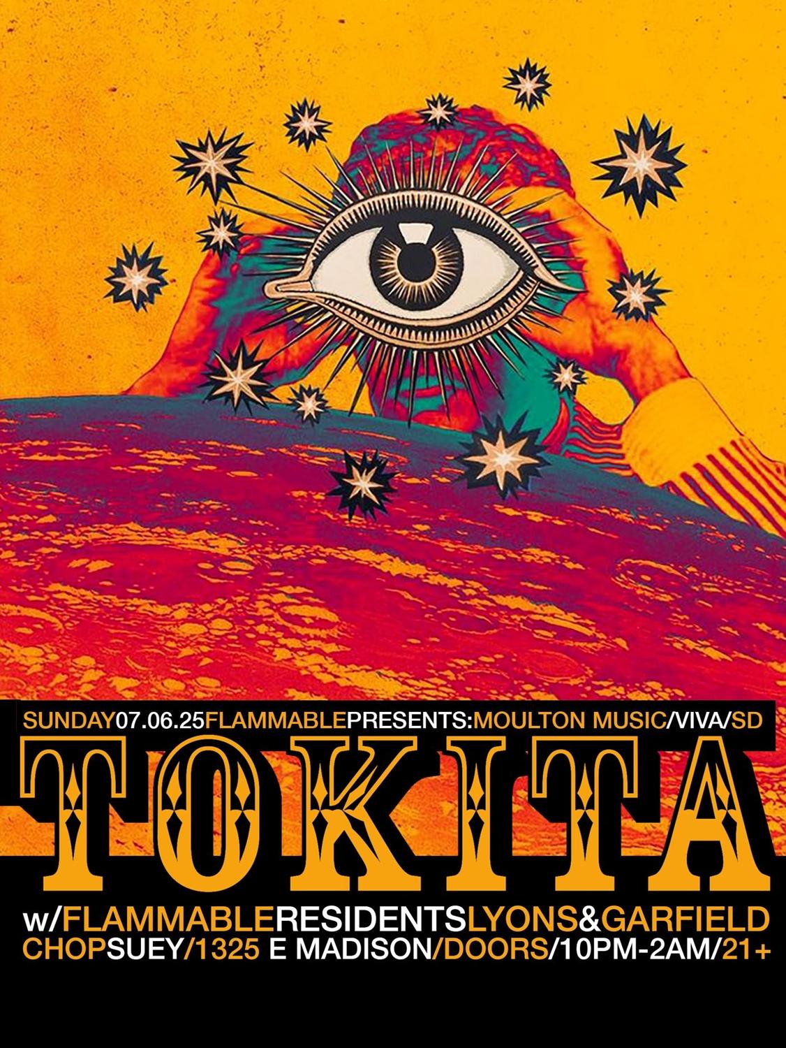 Flammable Presents Tokita With Lyons And Garfield