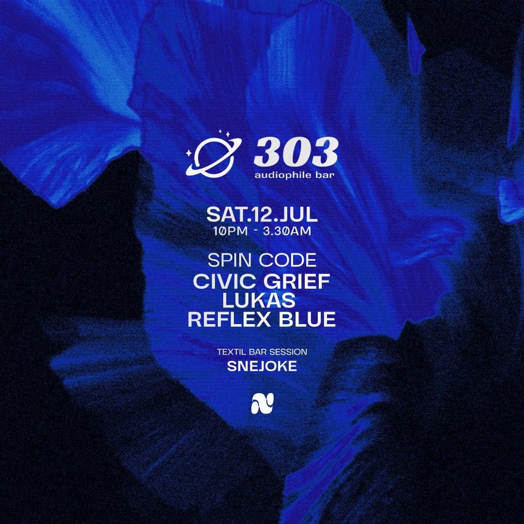 Spin Code Pres. Reflex Blue / Lukas / Civic Grief