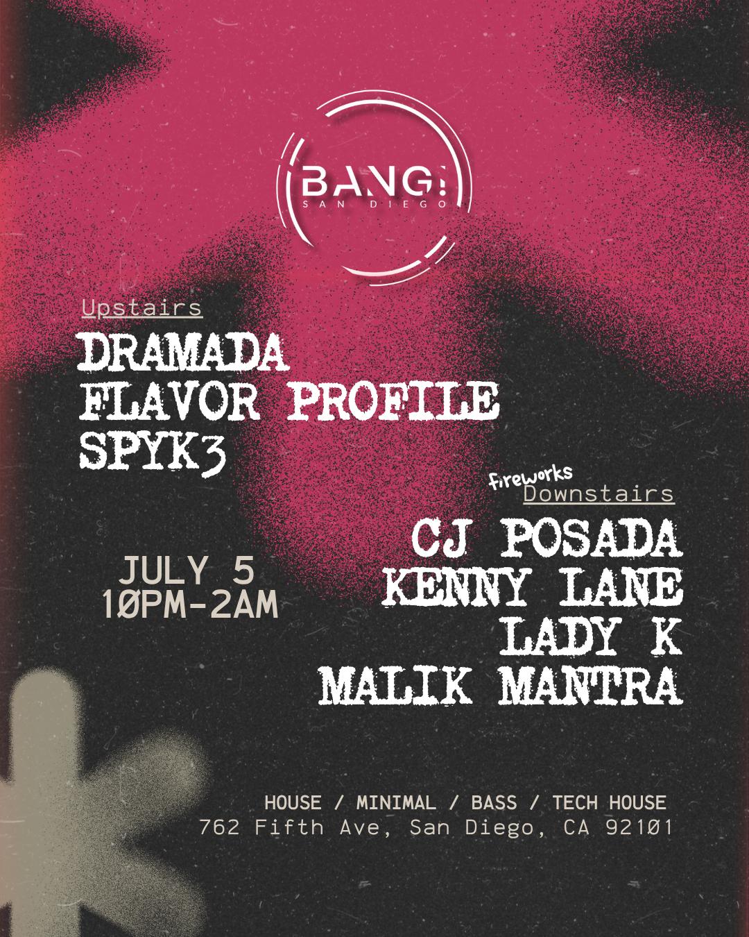 Bang On 5Th Presents