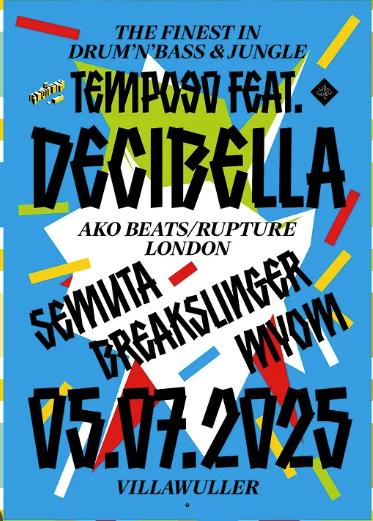Tempo90 Feat. Decibella (Rupture, London)