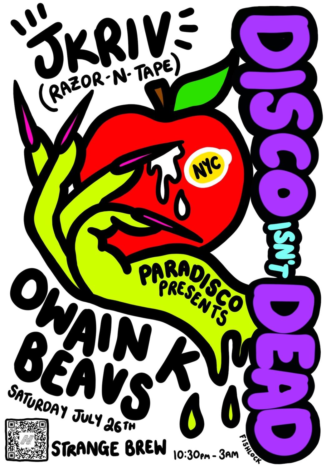 Disco Isn'T Dead With Jkriv, Owain K & Beavs