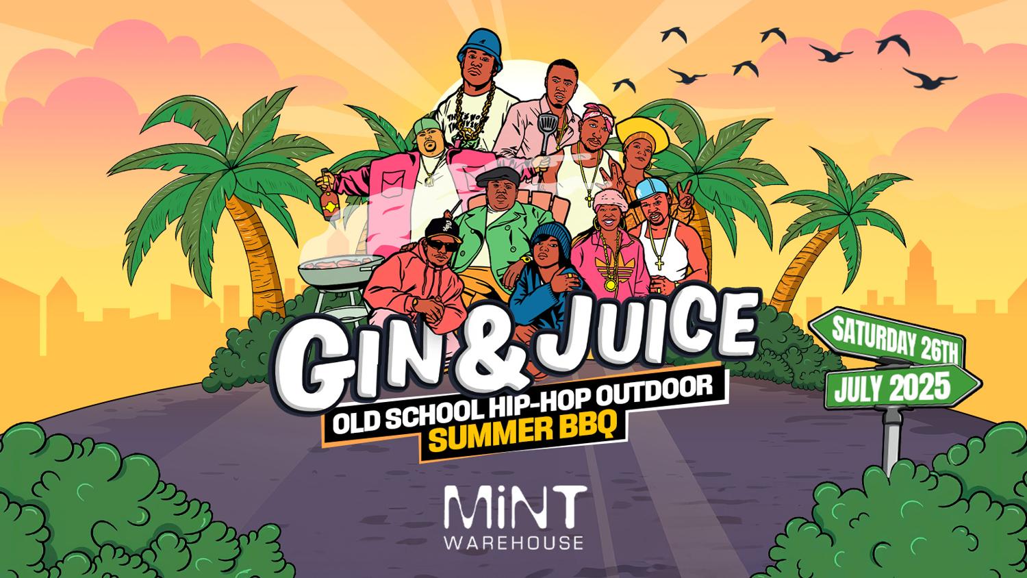 Old School Hip-Hop Outdoor & Indoor Summer Bbq - Leeds 2025