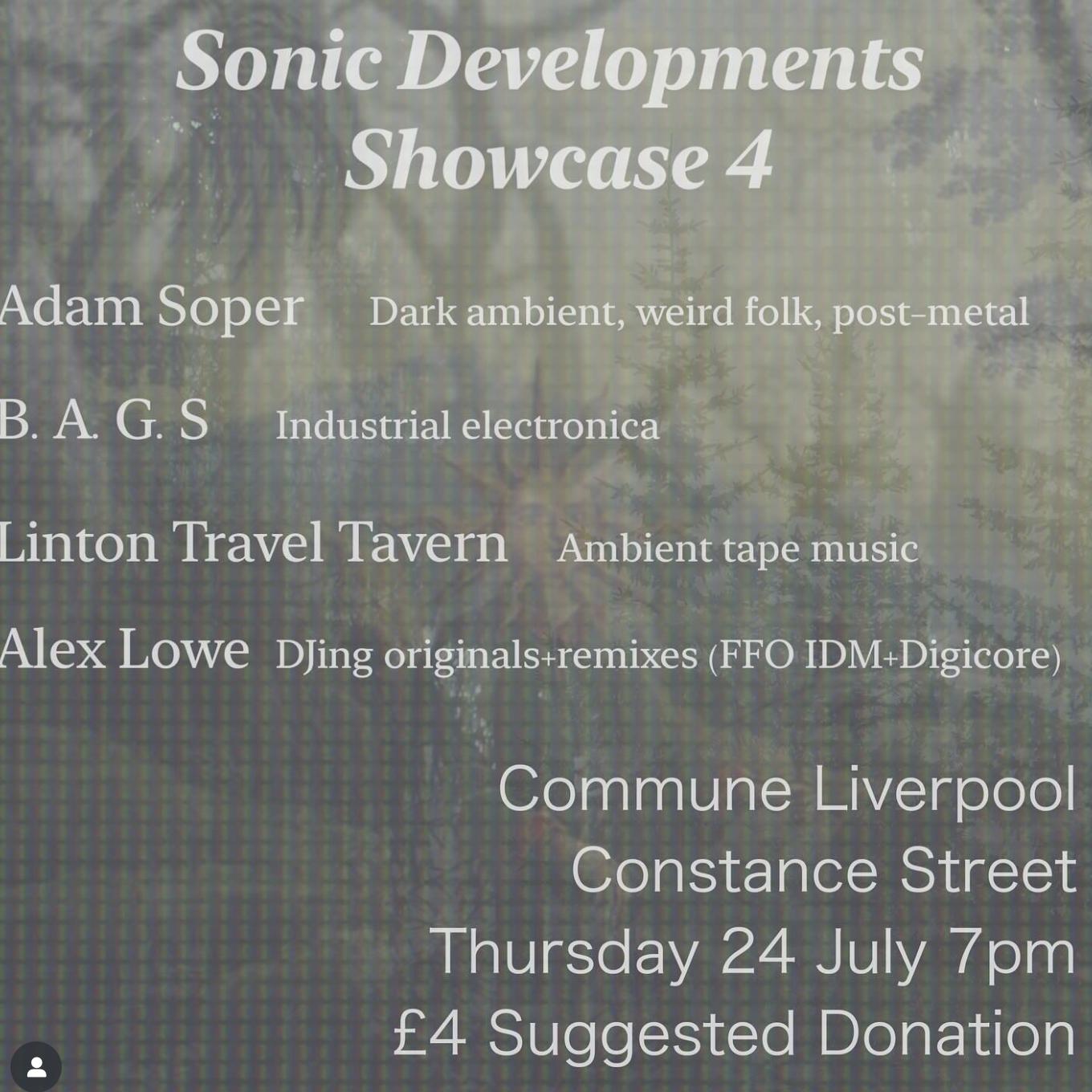 Sonic Developments: Showcase 4