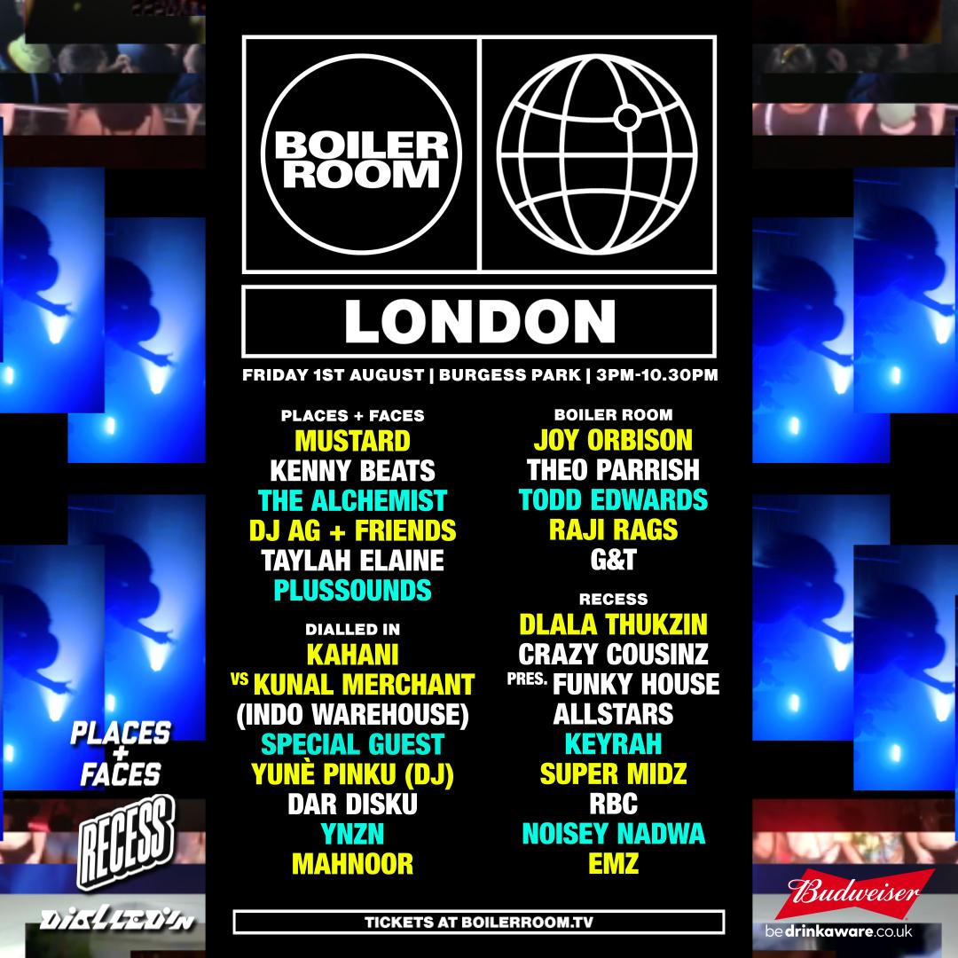 Boiler Room: London | Friday