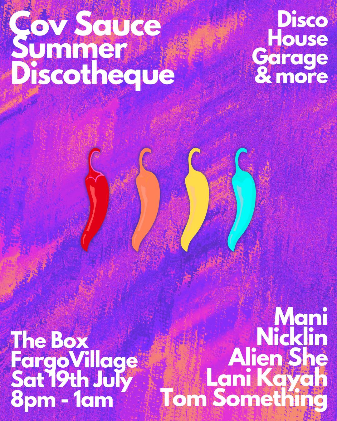 Cov Sauce Discotheque