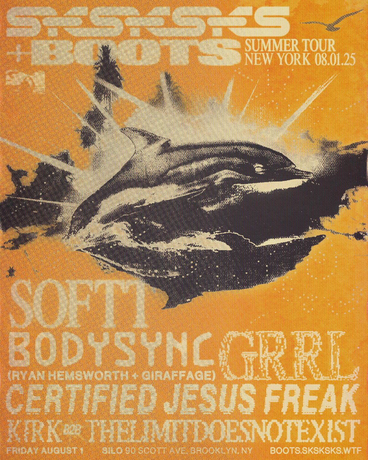 Sksksks + Boots: Softt, Bodysync, Grrl+ More