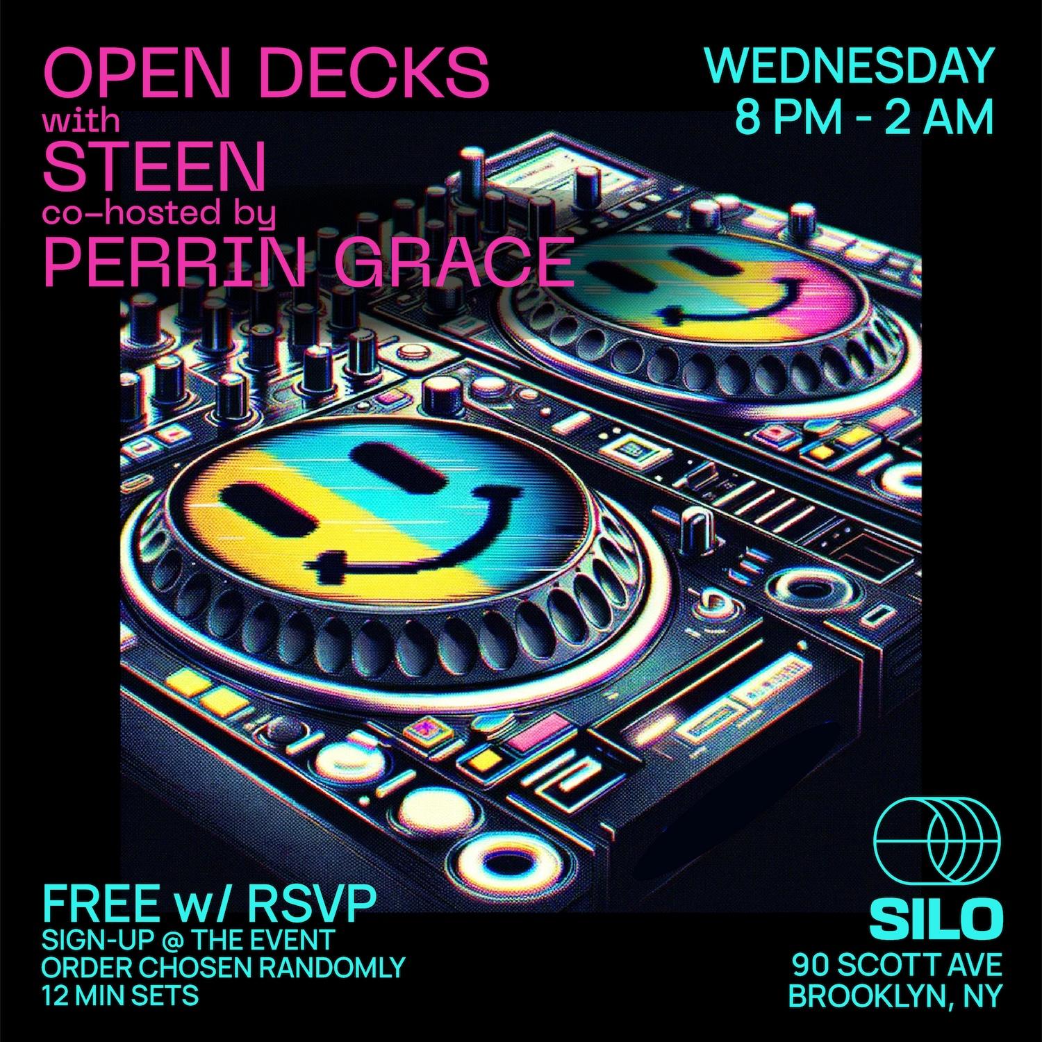Open Decks With Steen And Perrin Grace