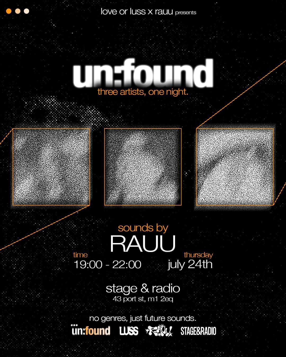 Un:Found Live