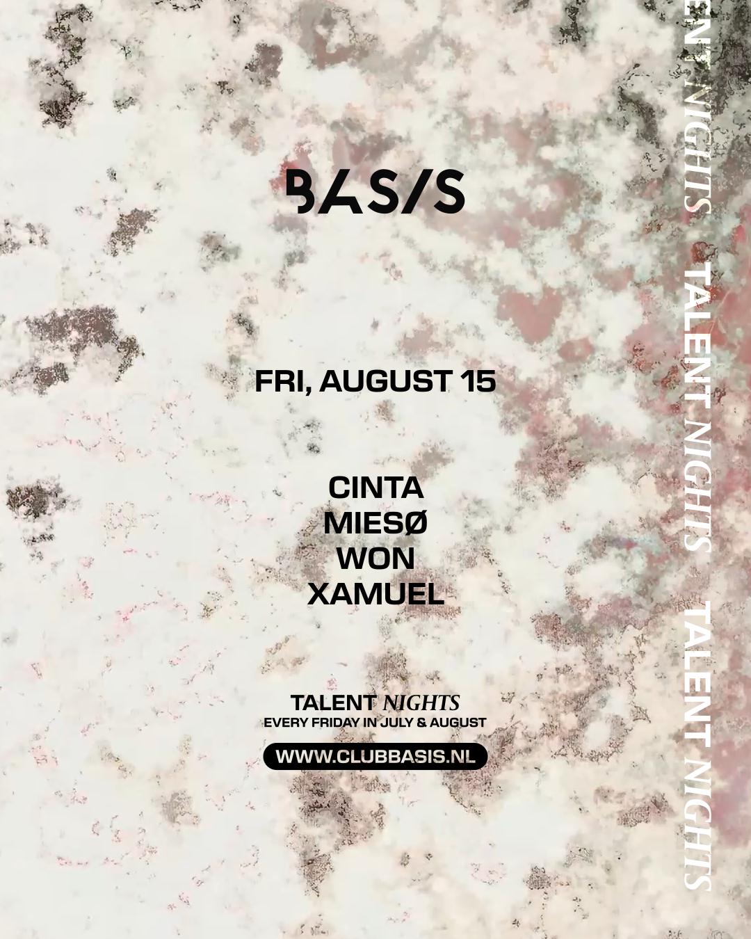 Basis Talent Night/ Cinta/ Miesø/ Won/ Xamuel