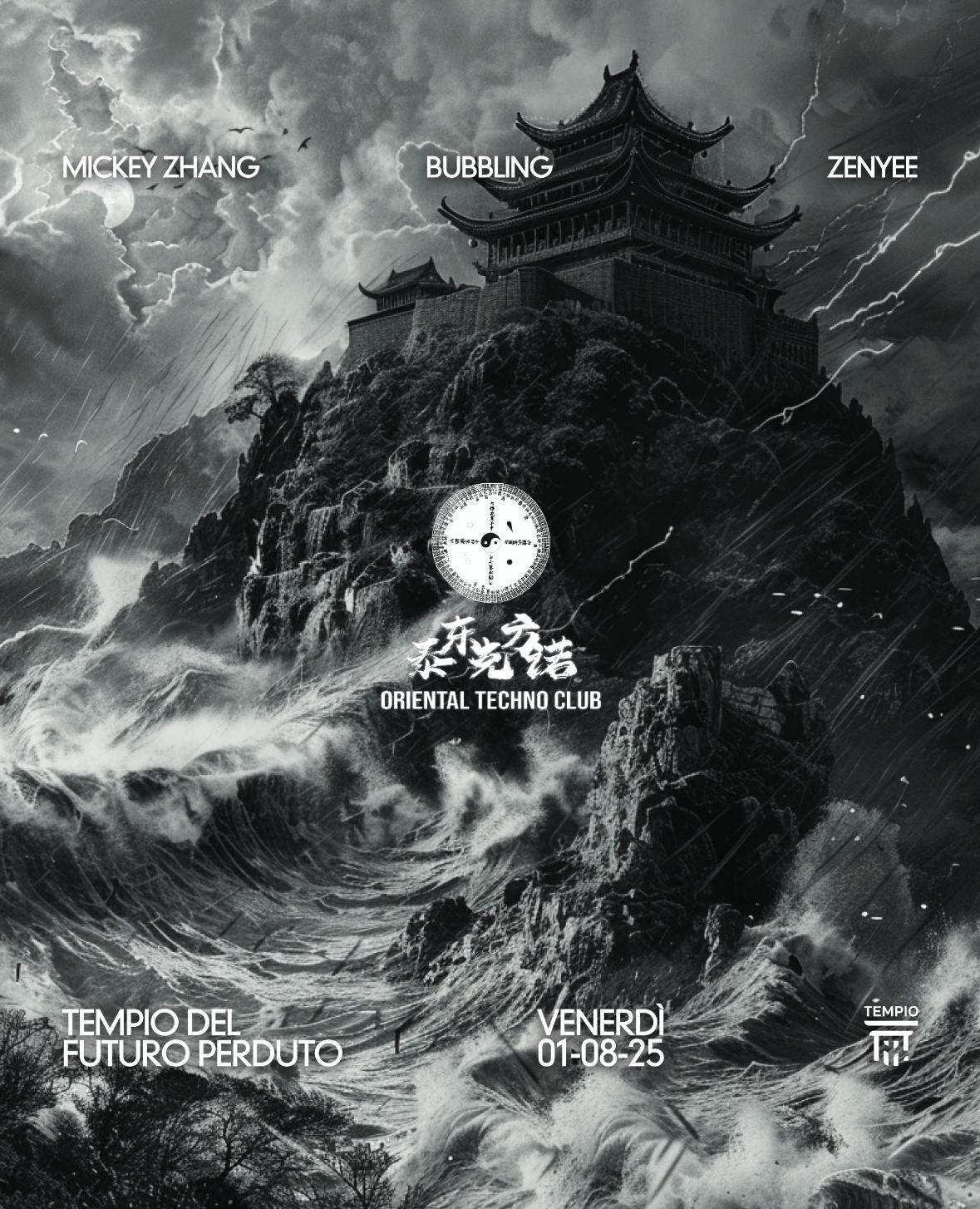 Oriental Techno Club: Mickey Zhang, Bubbling, Zenyee
