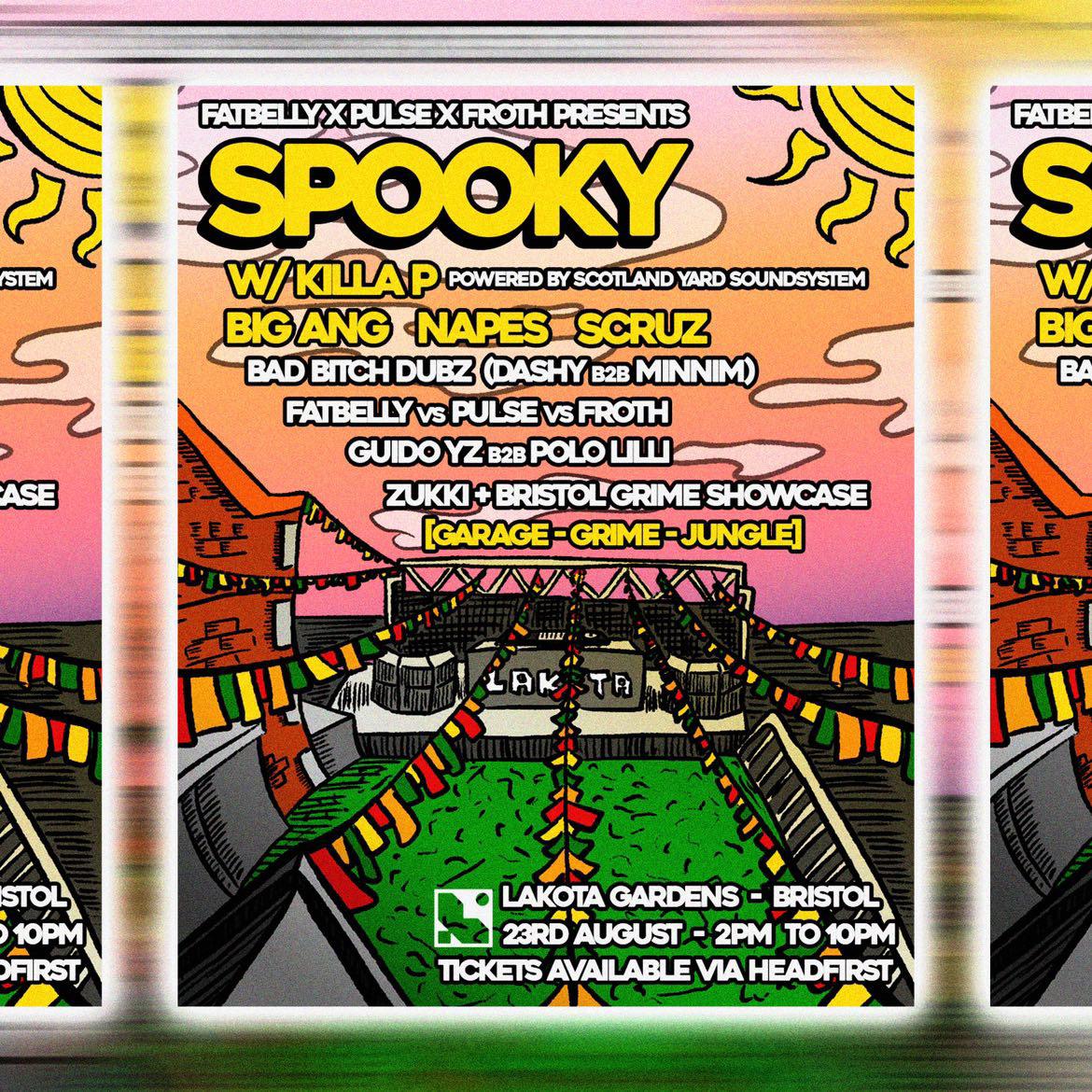 Fatbelly X Pulse X Froth Presents Spooky With Killa P