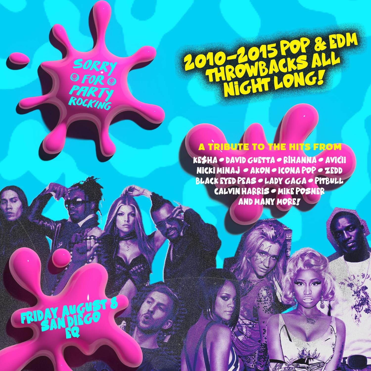 Sorry For Party Rocking (2010 - 2015 Pop & Edm Bangers All Night Long!)
