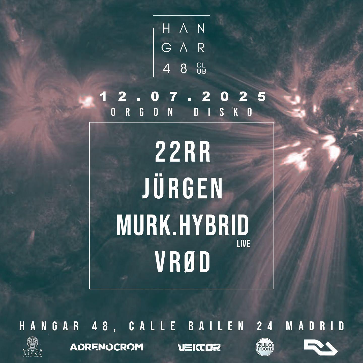 Orgon Disko: Heat Signal. Jürgen, Murk.Hybrid (Live), Vrod, 22Rr