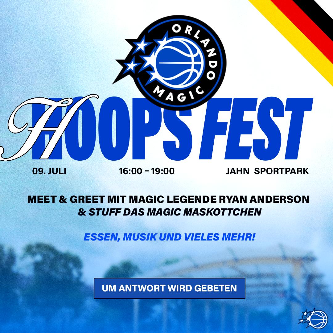 Orlando Magic Hoops Fest Berlin