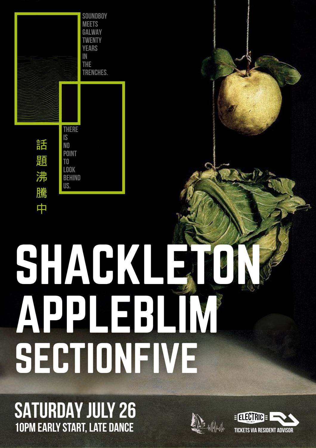 Shackleton & Appleblim At Electric