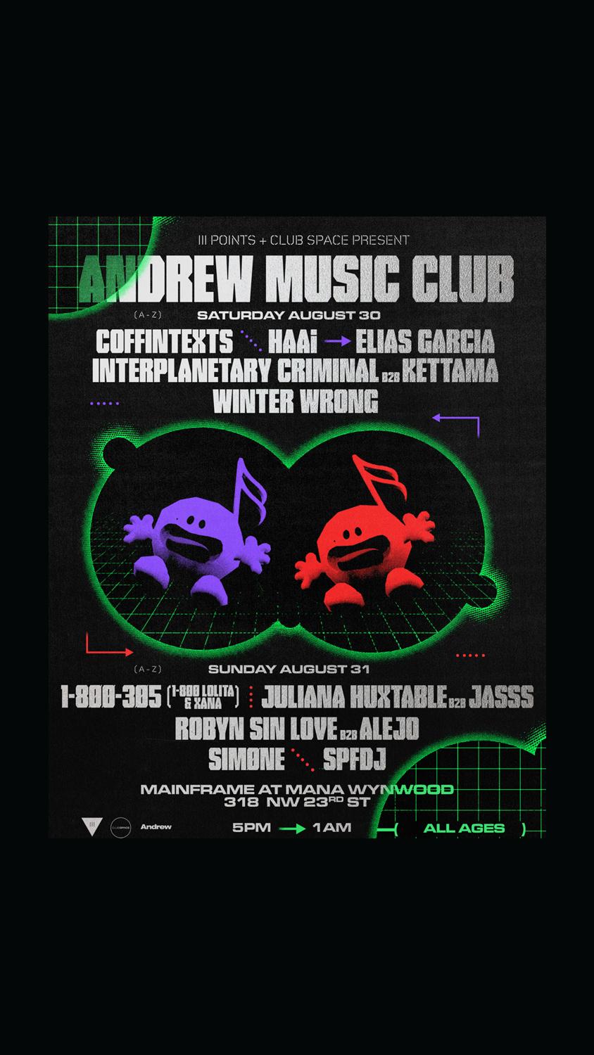 Andrew Music Club 2025