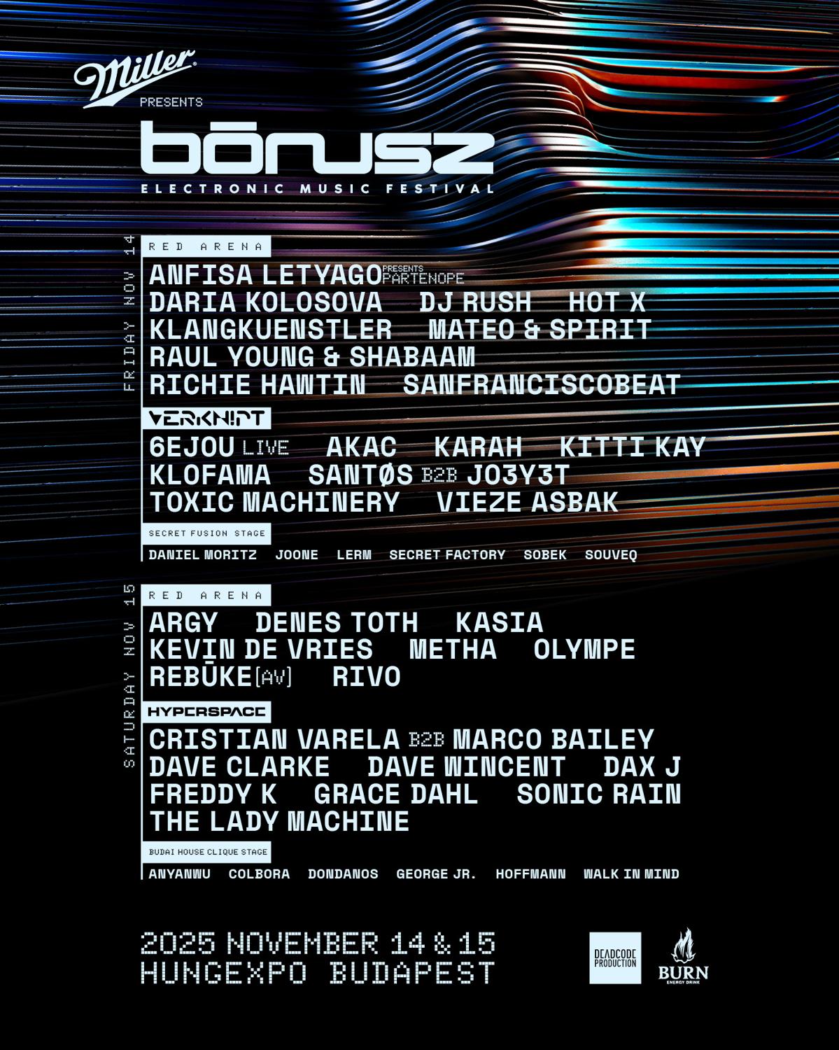 Bónusz Electronic Music Festival 2025