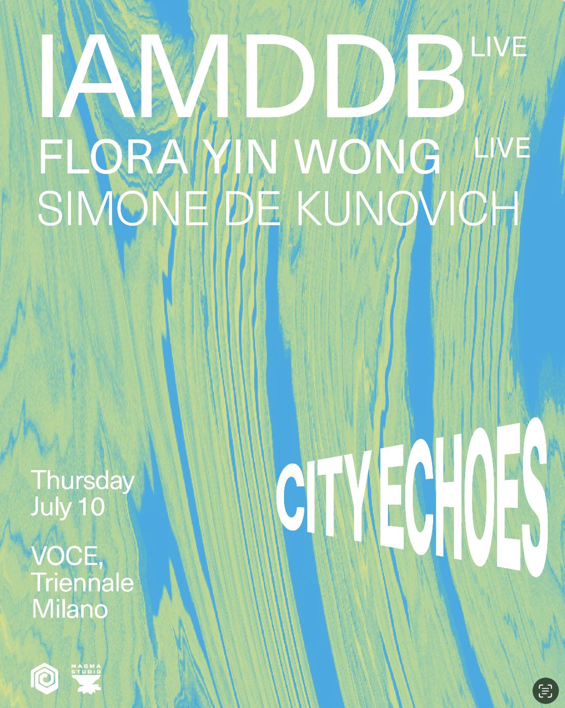 City Echoes / Voce: Iamddb Live At Triennale Milano