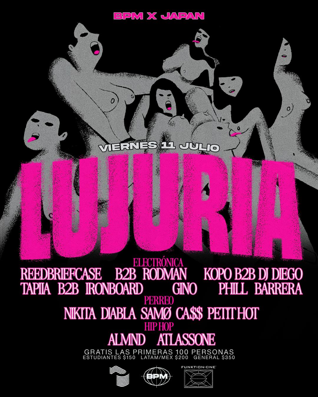 Bpm X Japan Club - Lujuria