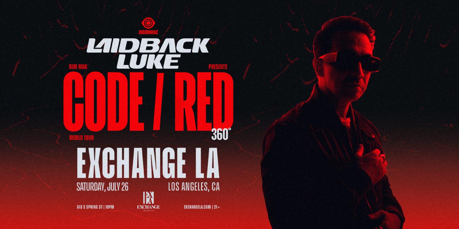 Laidback Luke Code Red World Tour 360°