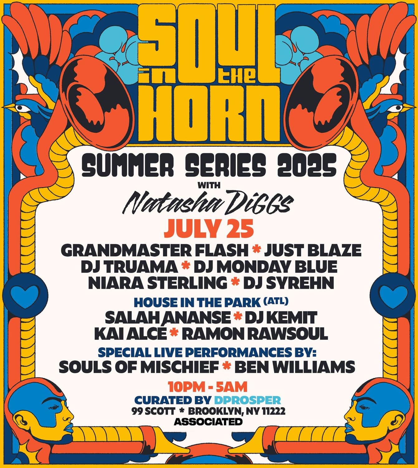 Soul In The Horn 2025 Summer Series With Natasha Diggs