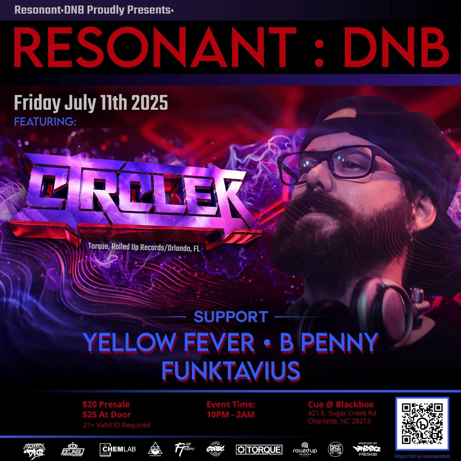 Resonant:Dnb Presents: Circle K - Cue At Blackbox